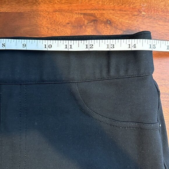 SPANX The Perfect Pant Ankle Straight High Rise Ponte Knit Pants Large Career - Picture 10 of 11